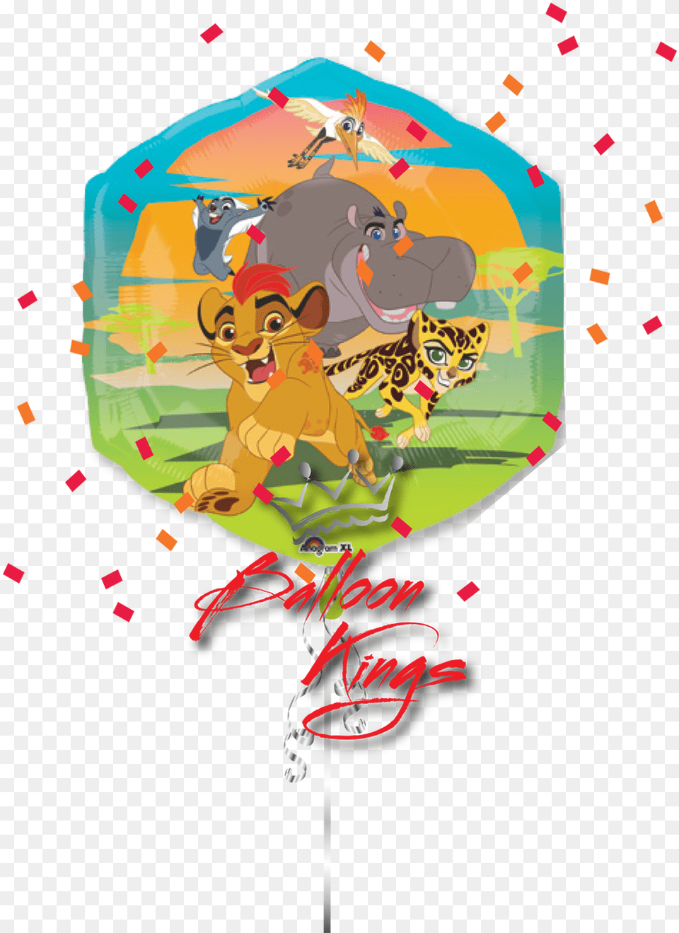 Lion Guard Kion Globos De La Guardia Del Leon, Balloon, Paper Free Png