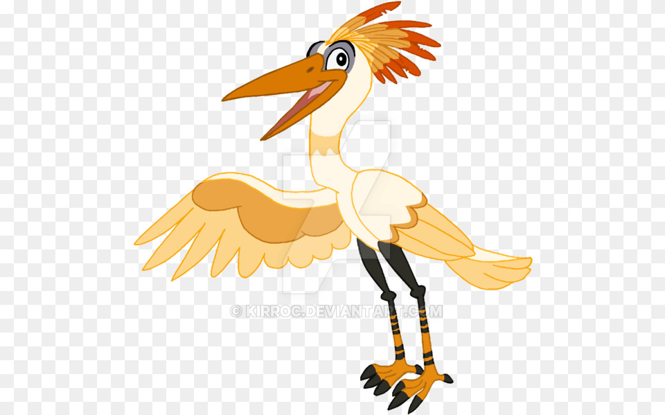 Lion Guard Ono Adult, Animal, Bird, Waterfowl, Crane Bird Free Png