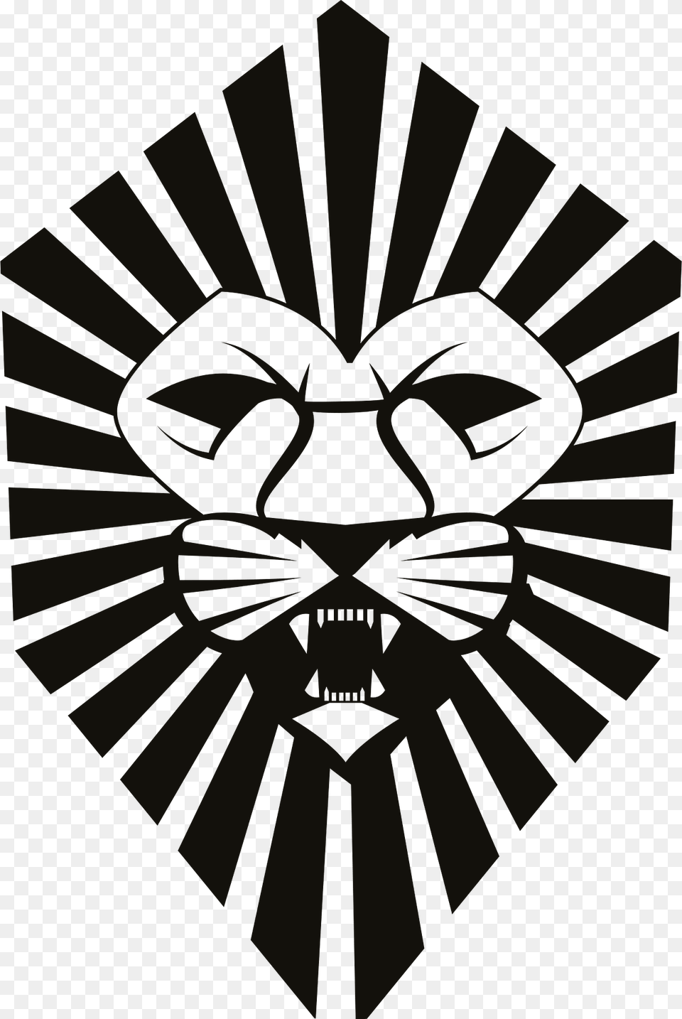 Lion Head Clipart, Emblem, Symbol, Logo, Person Png Image