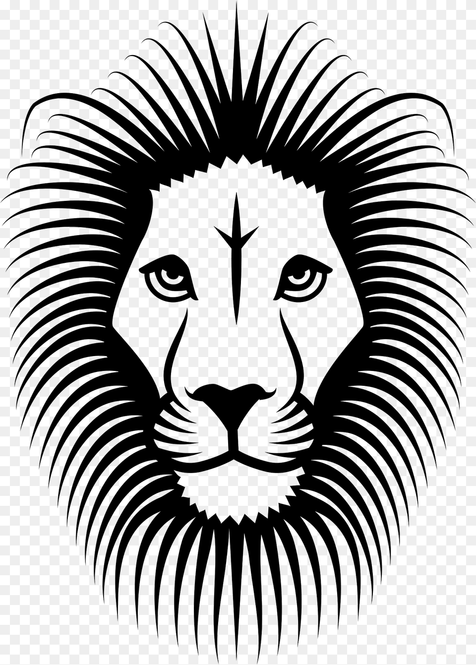 Lion Head Clipart, Animal, Mammal, Person, Wildlife Png