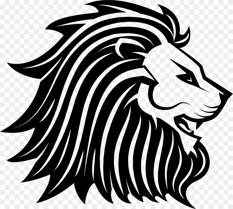 Lion Head Clipart, Animal, Mammal, Wildlife, Person Png Image
