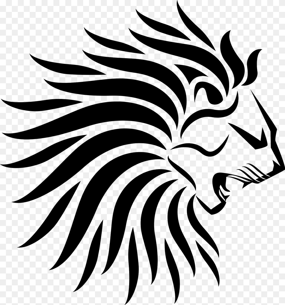 Lion Head Clipart, Emblem, Symbol Png