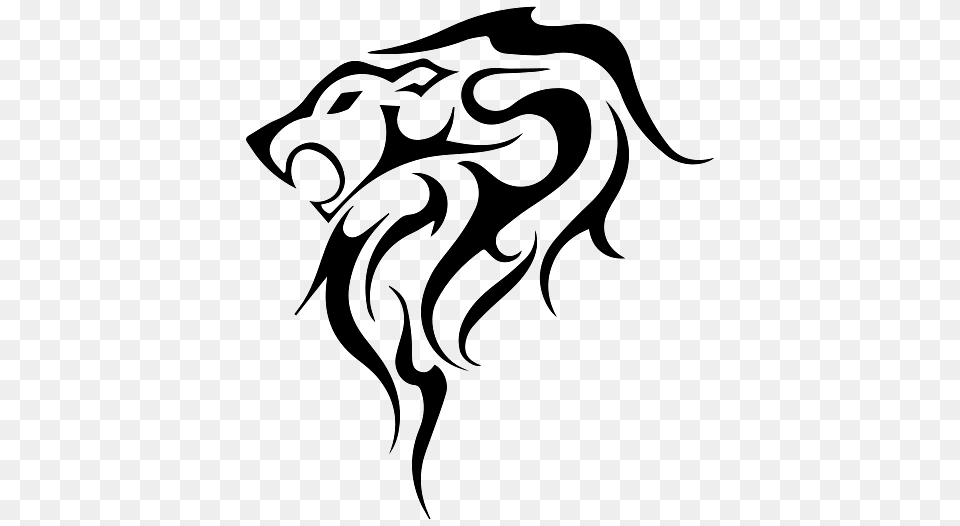 Lion Head Tattoo, Art, Animal, Kangaroo, Mammal Free Png