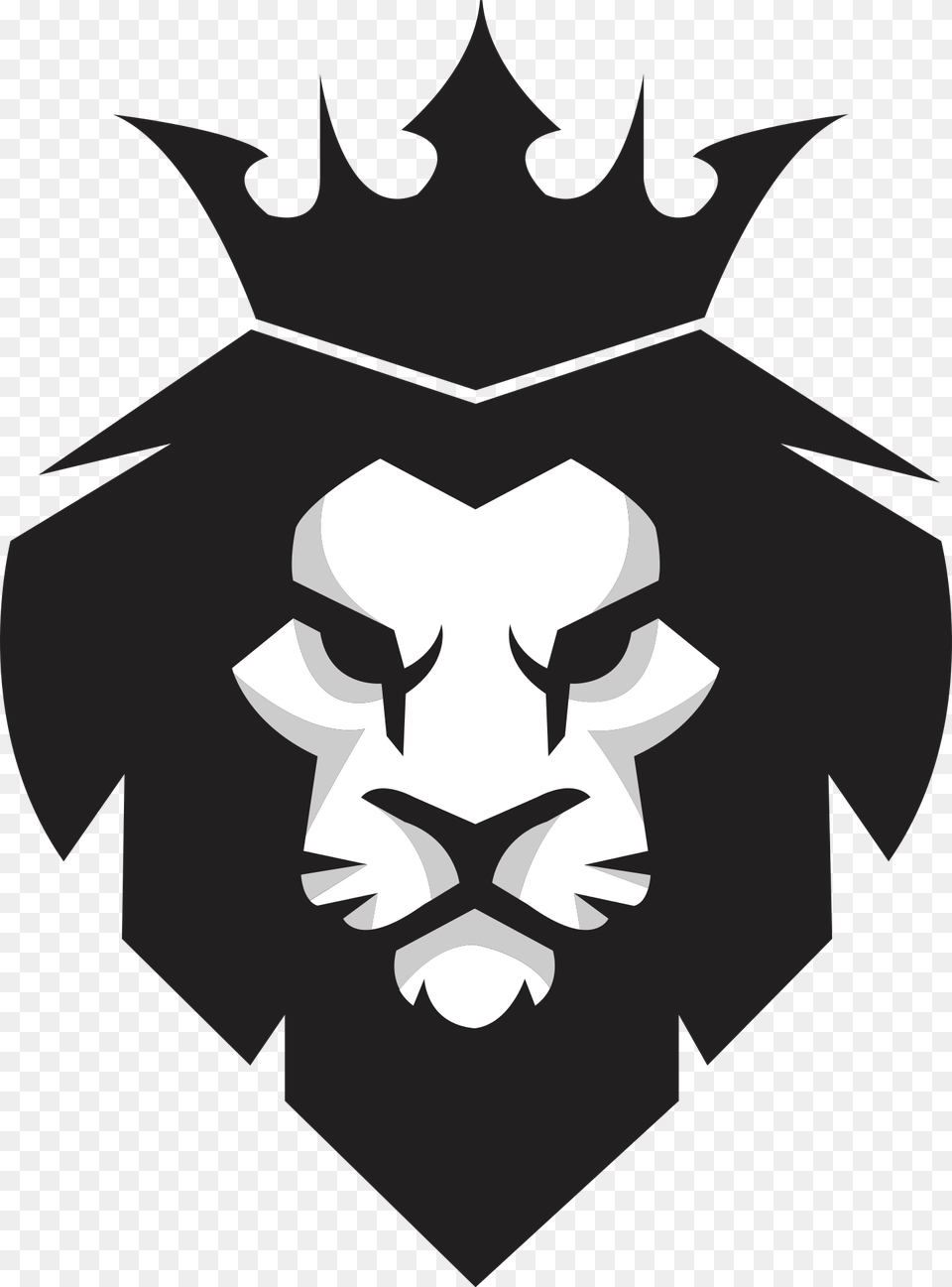 Lion Icon, Logo, Stencil, Symbol, Baby Free Png
