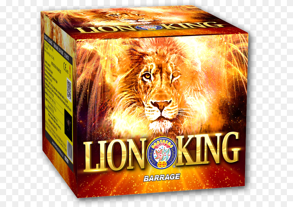Lion King Brothers Fireworks, Animal, Mammal, Wildlife, Box Png