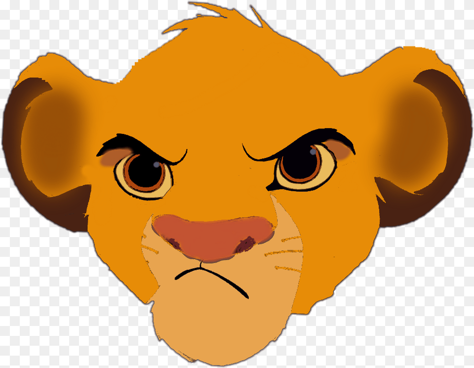 Lion King Cartoon Face, Baby, Person, Head Png
