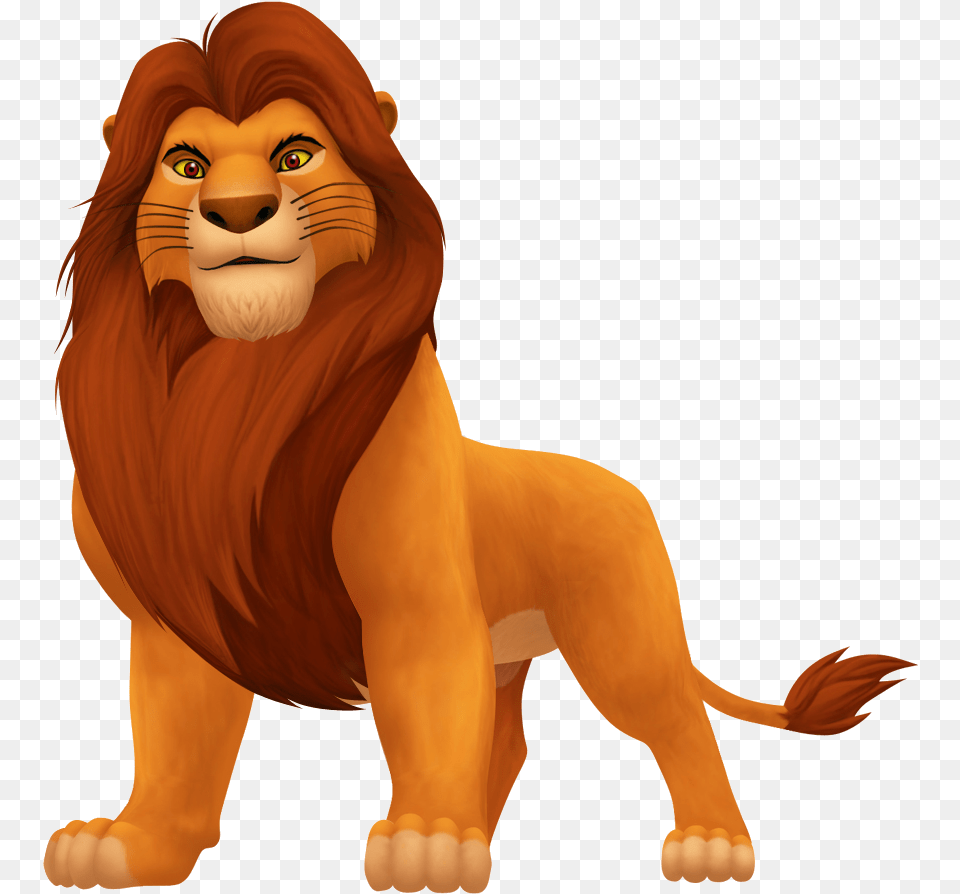 Lion King Characters Mufasa, Animal, Wildlife, Mammal, Face Png Image