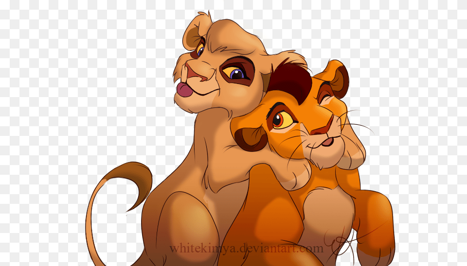 Lion King Couples Kopa And Vitani, Animal, Wildlife, Mammal, Adult Free Png