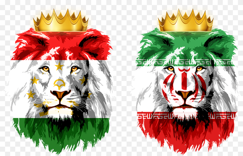 Lion King Crown Free On Pixabay Transparent Lion With Crown Logo, Animal, Mammal, Wildlife, Baby Png Image