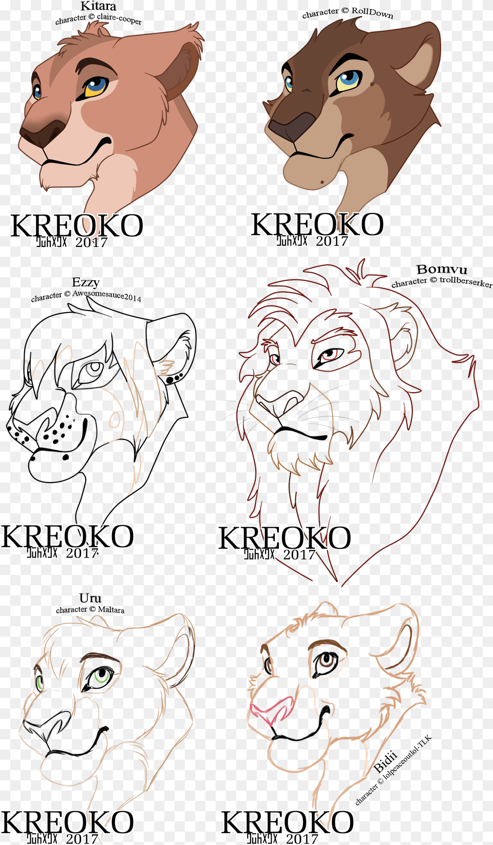 Lion King Fanart Headshots, Publication, Book, Comics, Person Free Transparent Png