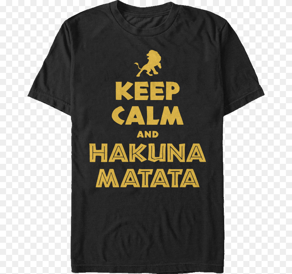 Lion King Keep Calm T Shirt Active Shirt, Clothing, T-shirt Png Image
