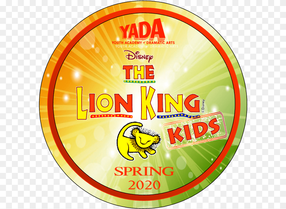 Lion King Kids Circle Yada Circle, Disk, Dvd Free Transparent Png