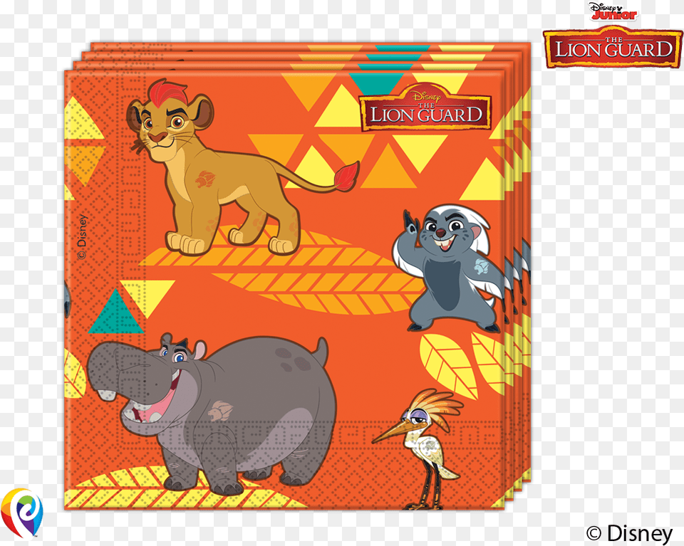 Lion King Party Napkins 8 Disney The Lion Guard Plastic Party Cups, Animal, Mammal, Wildlife, Bear Free Transparent Png