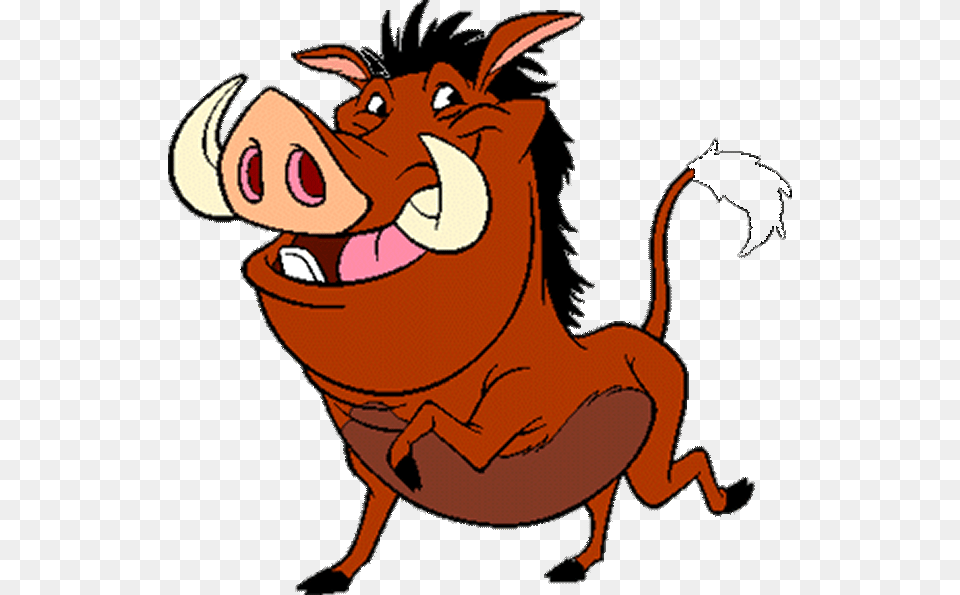 Lion King Pumbaa Clipart, Animal, Mammal, Warthog, Wildlife Free Png Download