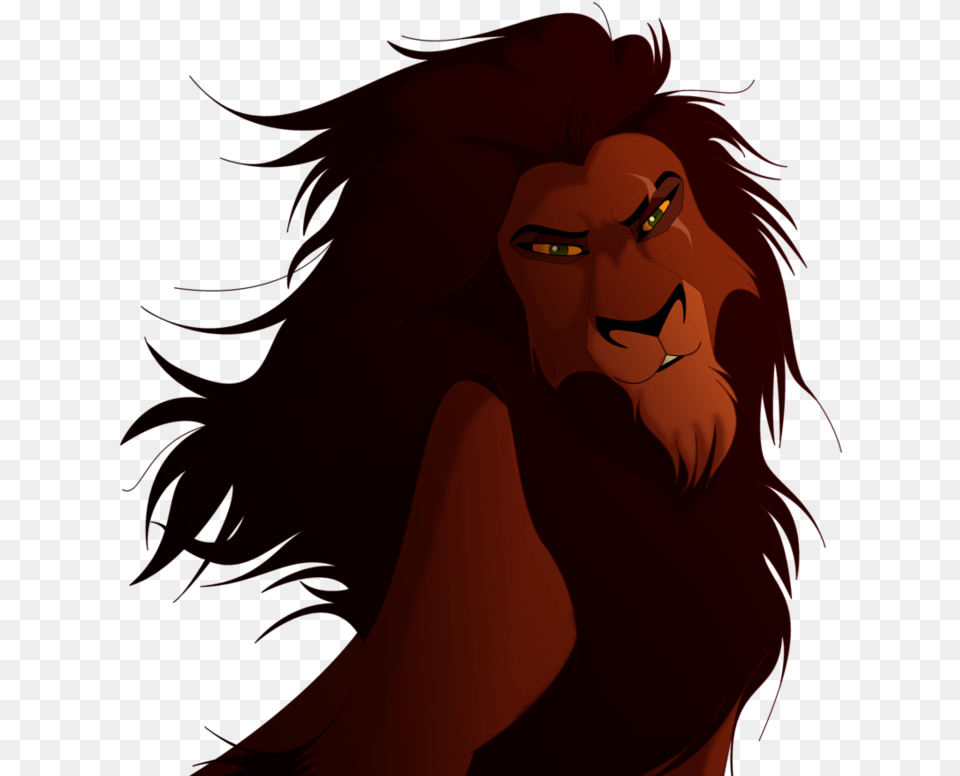 Lion King Scar Fanart, Adult, Person, Woman, Female Png Image