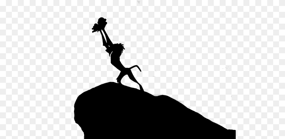 Lion King Silhouette Lion King Silhouette 6 600 X 800 Lion King Silhouette, Gray Free Transparent Png