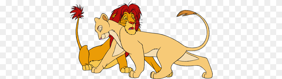 Lion King Simba And Nala Simba And Nala, Animal, Mammal, Wildlife, Kangaroo Png