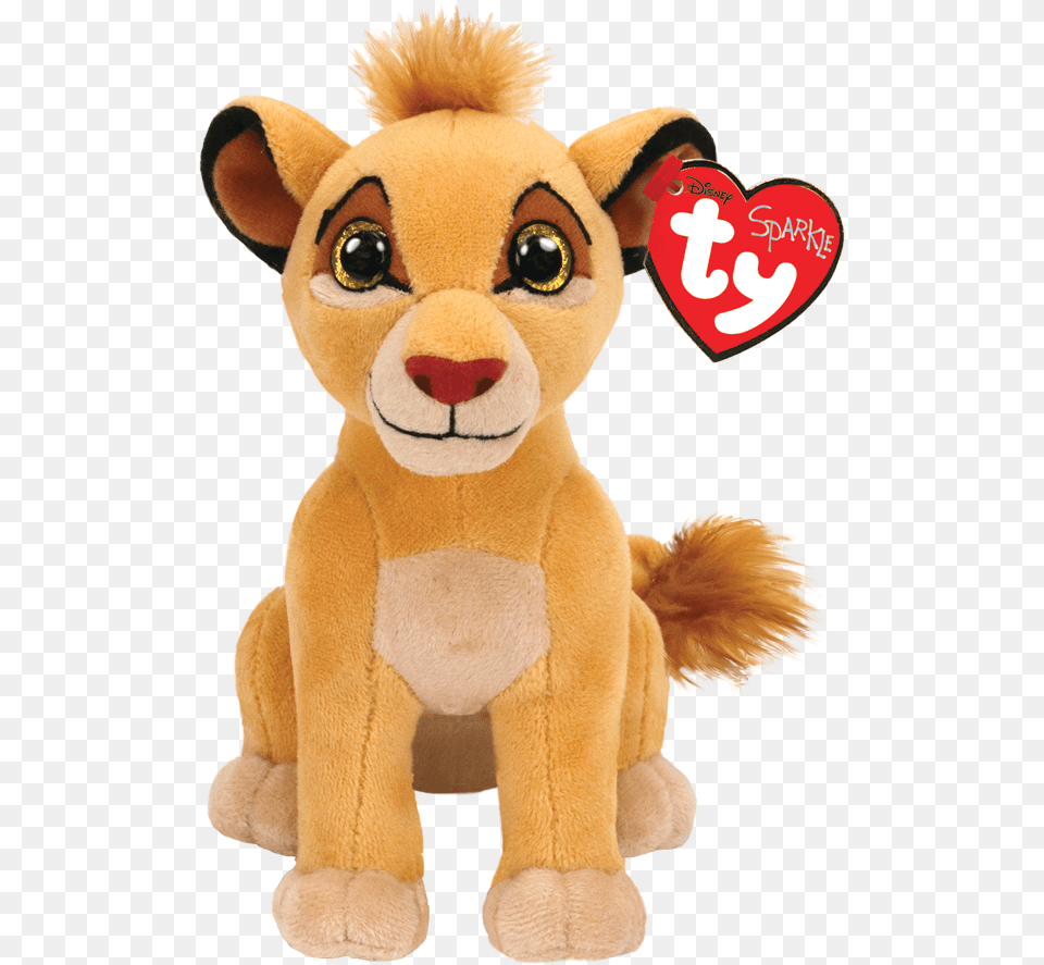 Lion King Simba Regular Beanie Babiestitle Lion Beanie Babies Simba, Plush, Toy Free Png Download