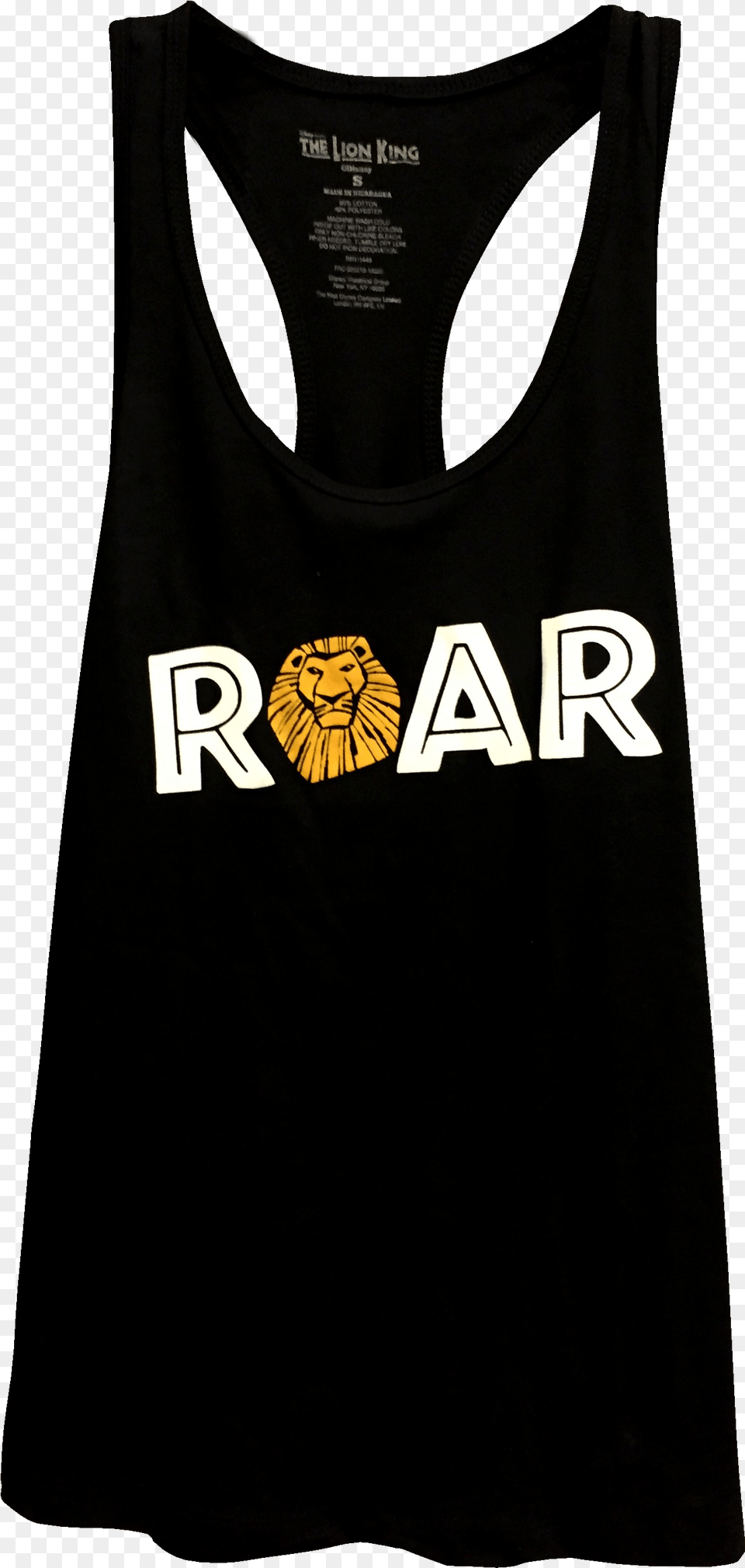 Lion King The Broadway Musical Roar Racerback Tank The Lion King Roar Shirt, Clothing, T-shirt, Tank Top, Logo Png Image