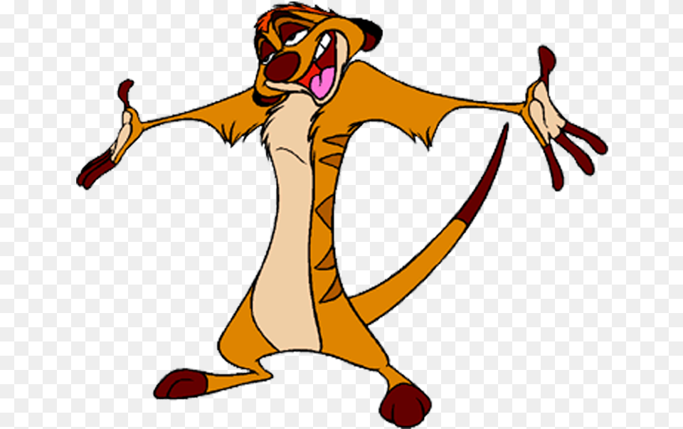 Lion King Timon Clipart Lion King Cartoon Characters, Weapon, Person Free Png Download