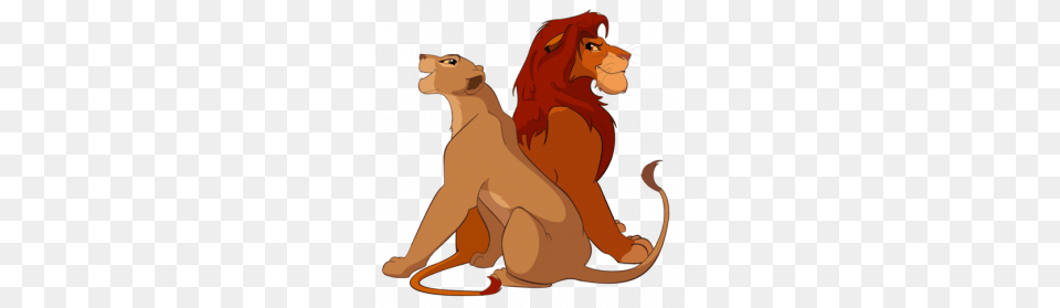 Lion King Transparent, Animal, Wildlife, Mammal, Person Png Image