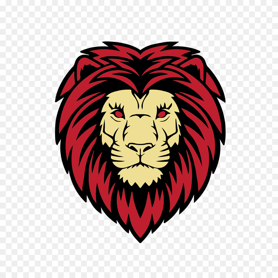 Lion Logo On Behance, Animal, Mammal, Wildlife, Face Free Transparent Png