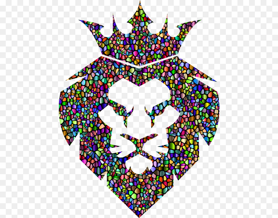 Lion Logo Roar Proud To Be A Punjabi, Art, Baby, Person, Mosaic Free Png