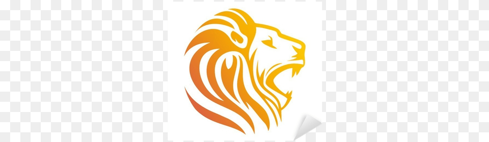 Lion Logolion Head Symbolsilhouette Carnivore Icon Lion Head Symbol Of Singapore, Animal, Mammal, Wildlife, Logo Free Png