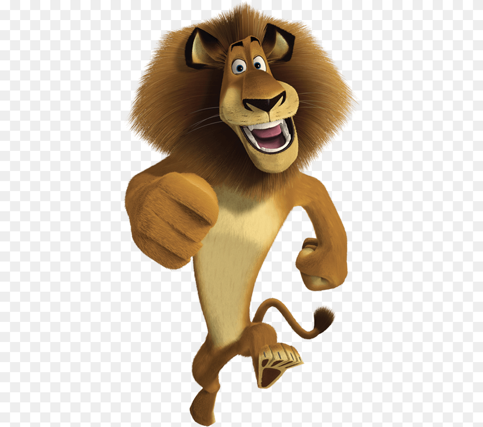 Lion Madagascar Shrek Kung Fu Panda, Animal, Mammal, Wildlife, Cartoon Free Png