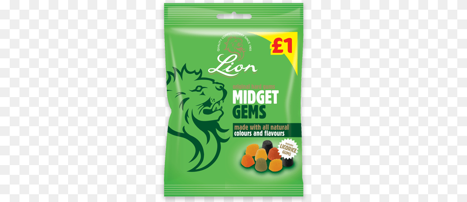 Lion Midget Gems, Advertisement, Herbal, Herbs, Plant Png Image