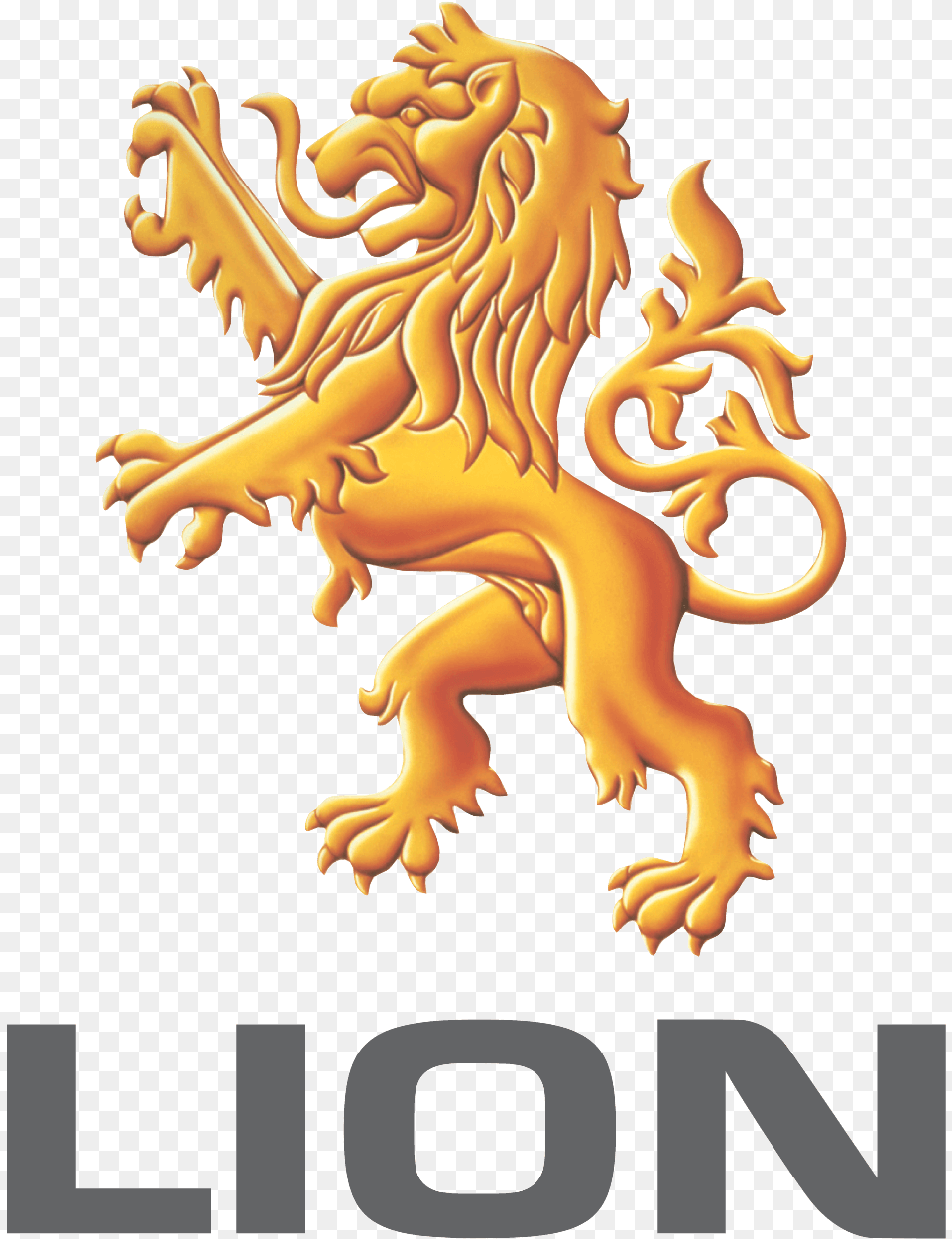 Lion Nathan Logo Transparent, Animal, Dinosaur, Reptile Free Png Download