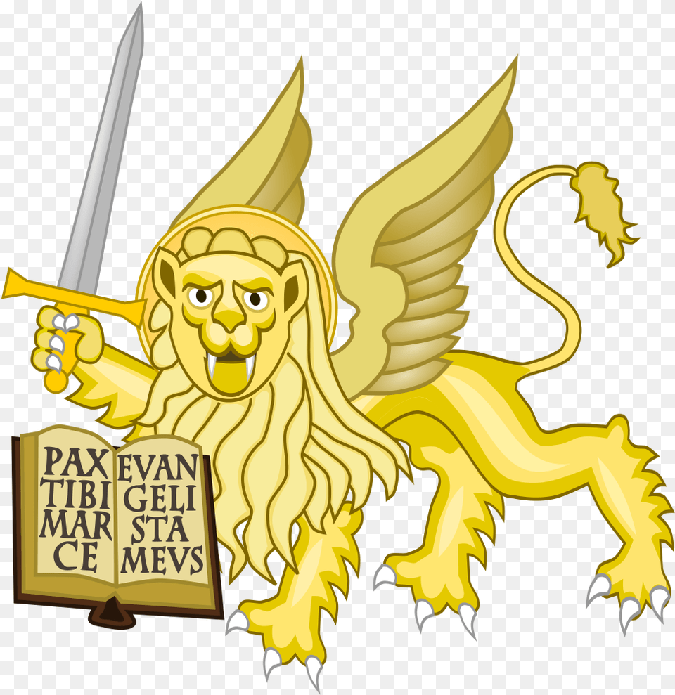 Lion Of St Mark With Sword, Blade, Dagger, Knife, Weapon Free Transparent Png