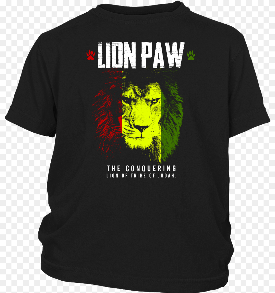 Lion Paw, Clothing, T-shirt, Animal, Mammal Png