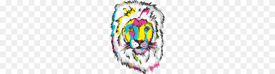 Lion Pop Art, Graphics, Painting, Baby, Person Png Image