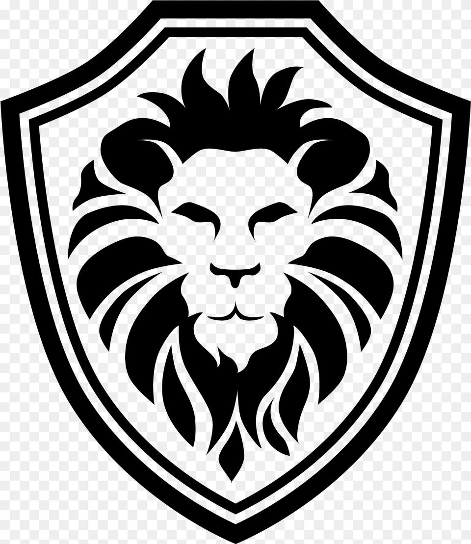 Lion S Den Lions Den Logo, Gray Png Image