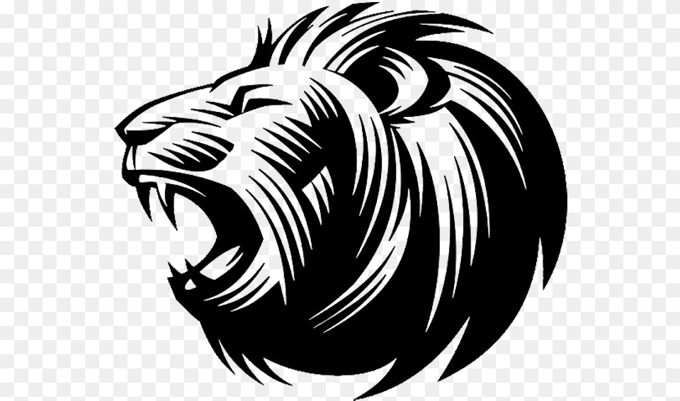 Lion S Roar Silhouette Clip Art Lion Logo, Animal, Mammal, Wildlife, Drawing Free Transparent Png