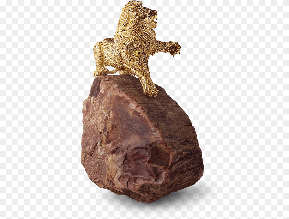 Lion Sculpture Of The Wittelbacher Dynasty Bronze Sculpture, Accessories, Gemstone, Jewelry, Animal Free Png Download