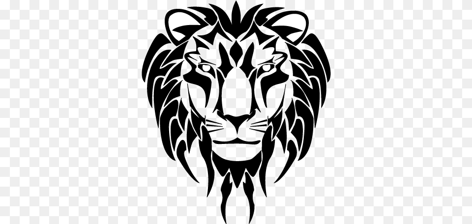 Lion Tiger Roar Clip Art Lion Tribal Logo, Silhouette, Animal, Cat, Mammal Free Transparent Png