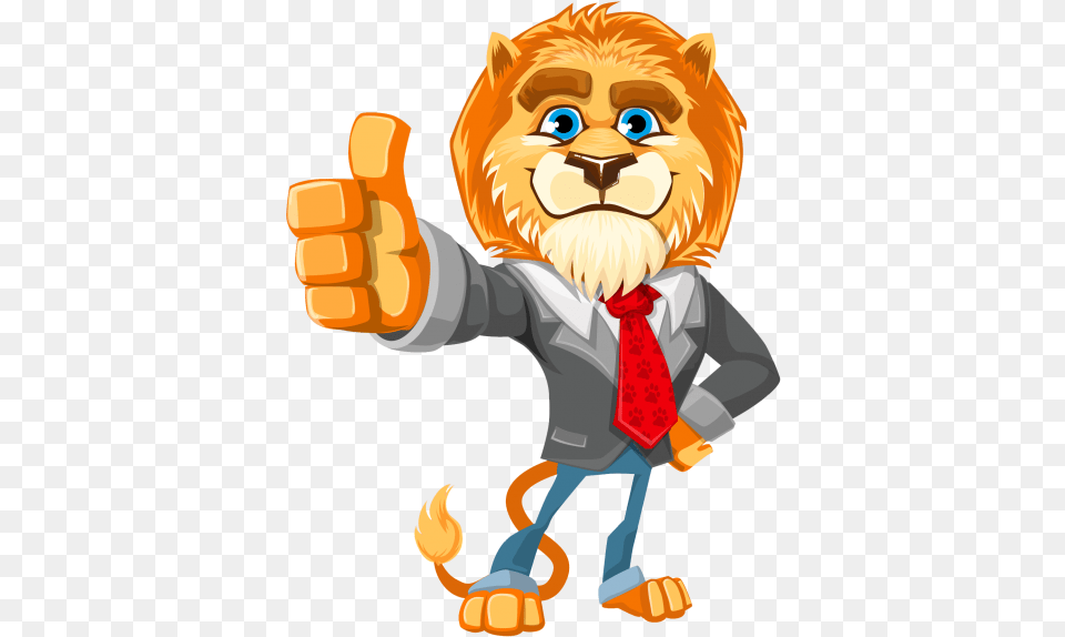 Lion Vector Image Cartoon Images Hd, Person, Body Part, Finger, Hand Free Transparent Png
