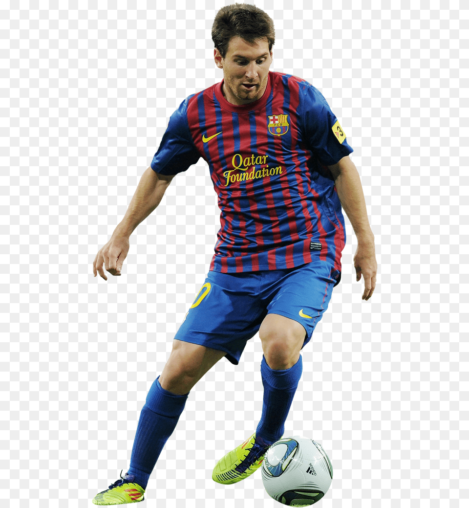Lionel Messi 2011 Qatar Foundation Hd Ronaldo Vs Messi, Sport, Ball, Soccer Ball, Soccer Free Transparent Png
