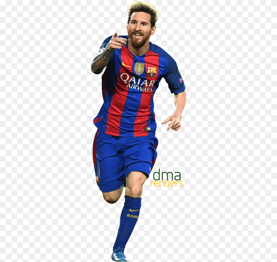 Lionel Messi 2017, Shorts, Shirt, Clothing, Person Free Png Download