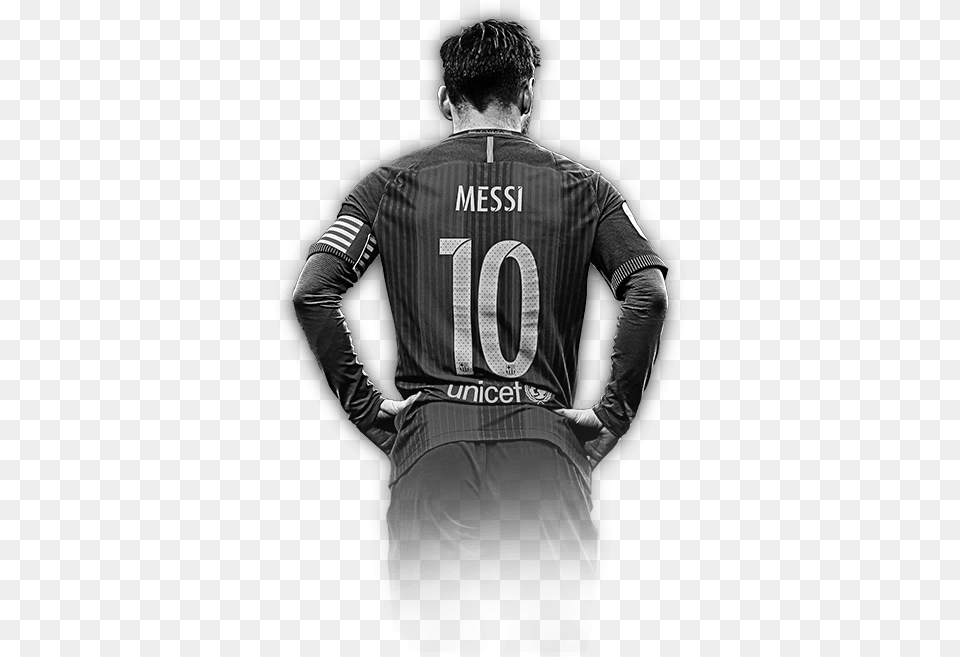 Lionel Messi Active Shirt, Back, Body Part, Clothing, Person Free Transparent Png