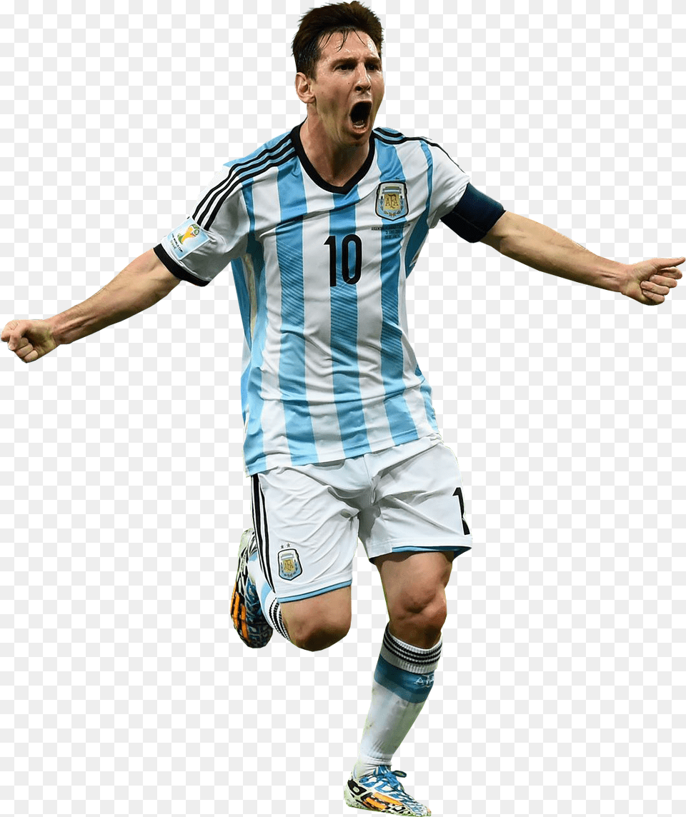 Lionel Messi Argentina, Head, Shorts, Shirt, Clothing Png Image