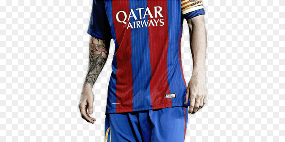 Lionel Messi Clipart Messi Freng Barcelona Jersey Z5403 Motorola Moto G5 Plus, Clothing, Shirt, Adult, Male Free Png Download