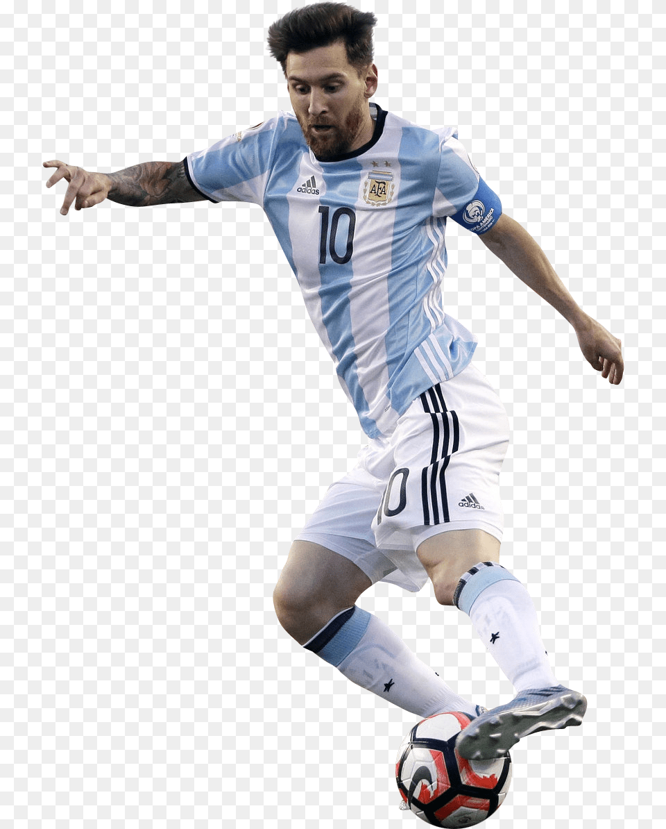 Lionel Messi Football Render Footyrenders Argentina Leonel Messi, Ball, Sport, Soccer Ball, Soccer Png Image