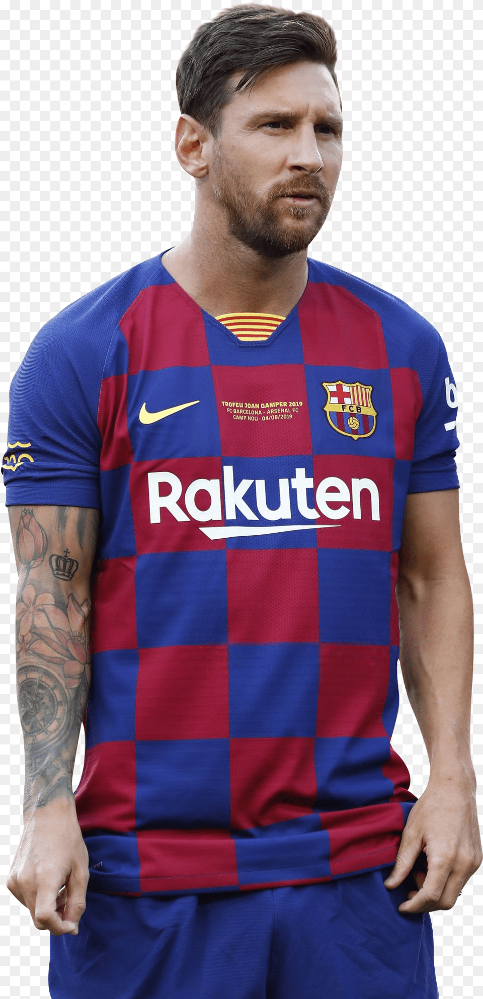 Lionel Messi Football Render Barcelona Leonel Messi, Clothing, Shirt, T-shirt, Adult Png