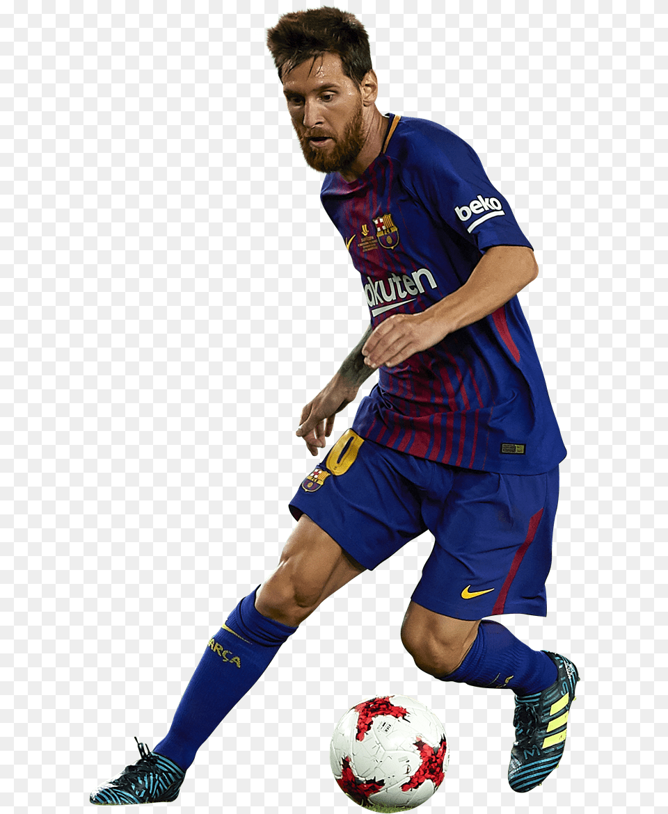 Lionel Messi Football Render Leo Messi 2018, Adult, Sphere, Soccer Ball, Soccer Free Png Download