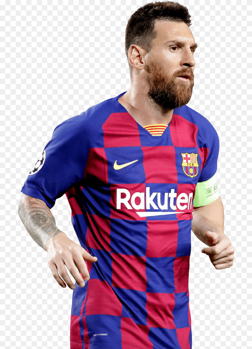 Lionel Messi Football Render Leo Messi 2019, Shirt, Person, Clothing, Face Png