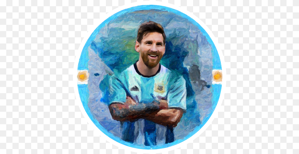 Lionel Messi Hd Wallpaper Messi Images In Circle, Portrait, Art, Face, Head Free Png