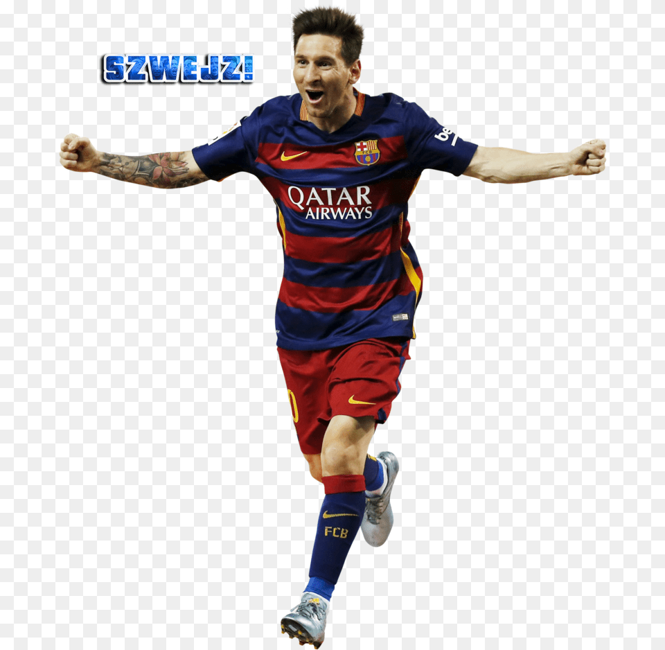 Lionel Messi Image Large Lionel Messi Fc Barcelona Wall Sticker, Teen, Boy, Clothing, Shirt Png